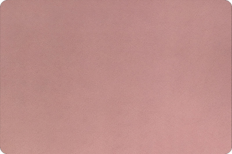 Shannon Fabrics Solid Cuddle 3 Woodrose Minky Fabric - On Pins & Needles Quilting Co.