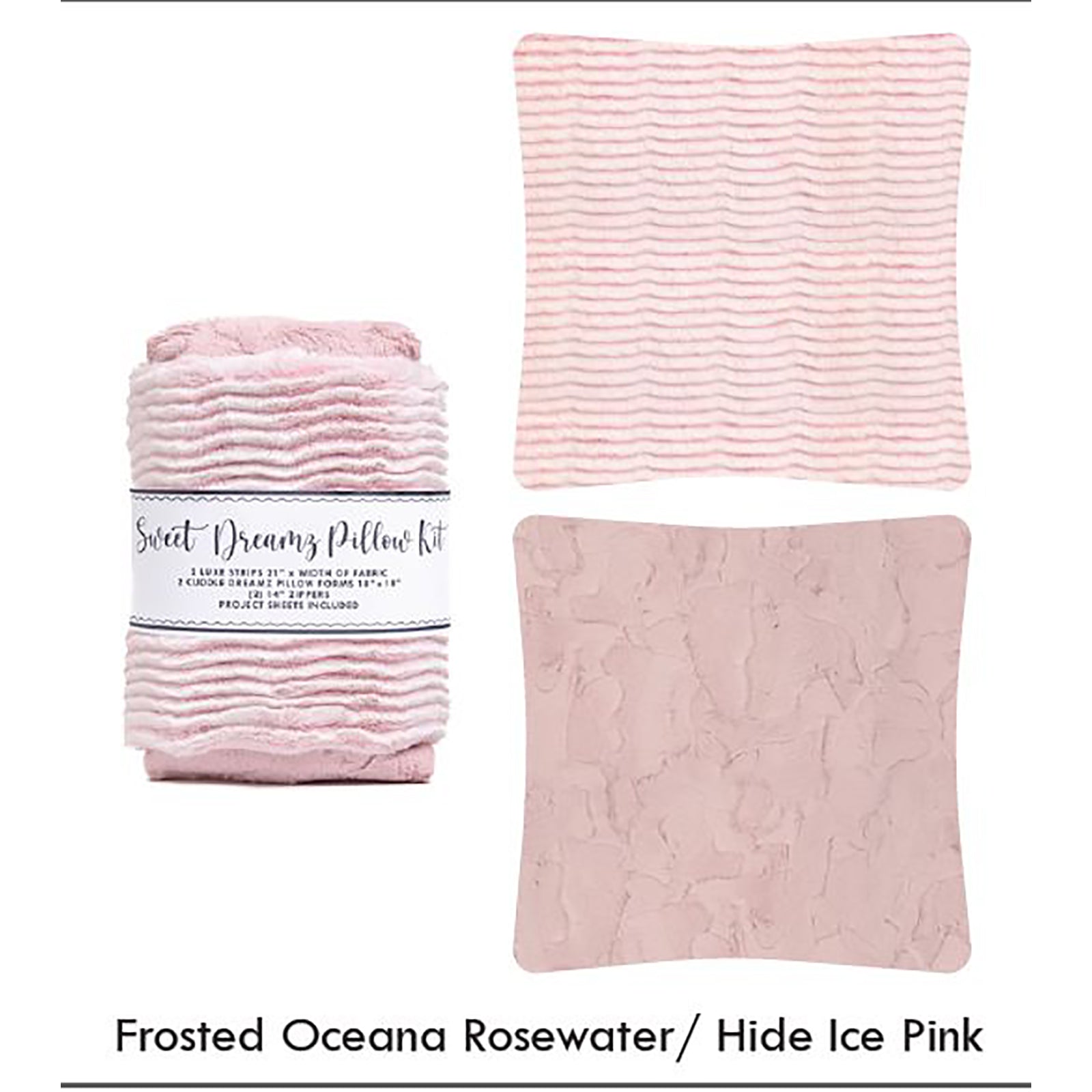 Shannon Fabrics Sweet Dreamz Pillow Kit Frosted Oceana Rosewater - On Pins & Needles Quilting Co.