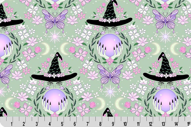 Shannon Fabrics Tickle Emerald City Digital Cuddle Multi Minky Fabric - On Pins & Needles Quilting Co.