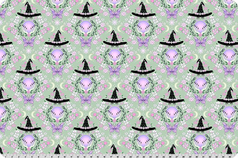 Shannon Fabrics Tickle Emerald City Digital Cuddle Multi Minky Fabric - On Pins & Needles Quilting Co.