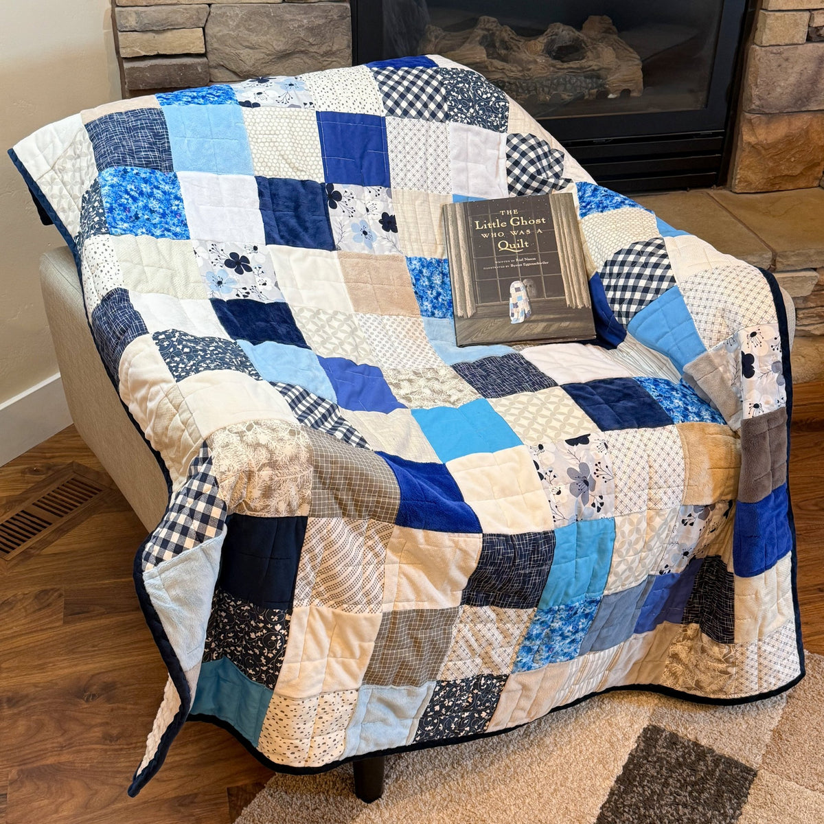 Special Edition - The Little Ghost Who Was A Quilt Kit - Includes Book - On Pins & Needles Quilting Co.