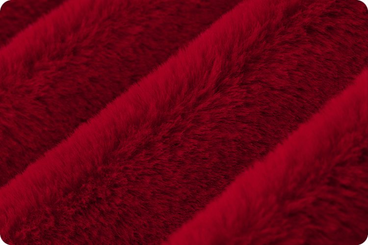 Shannon Fabrics Luxe Cuddle Seal Cardinal Minky Fabric