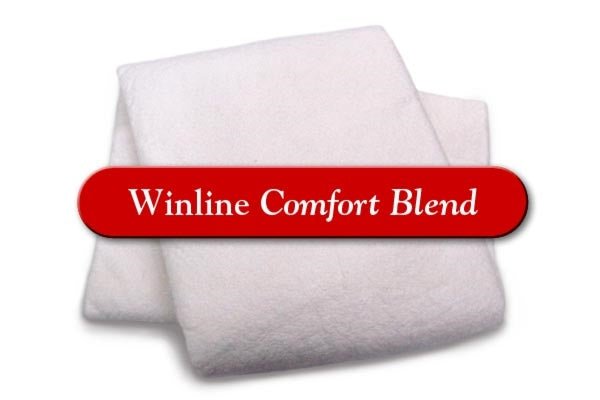Comfort Blend 80/20% Cotton & Polyester Quilt Batting - Winline Textiles - On Pins & Needles Quilting Co.