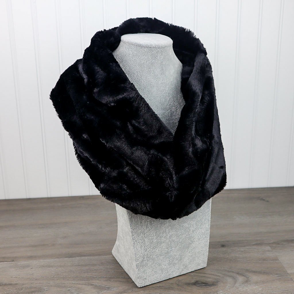 Hide Caviar Luxe Minky Infinity Scarf - On Pins & Needles Quilting Co.