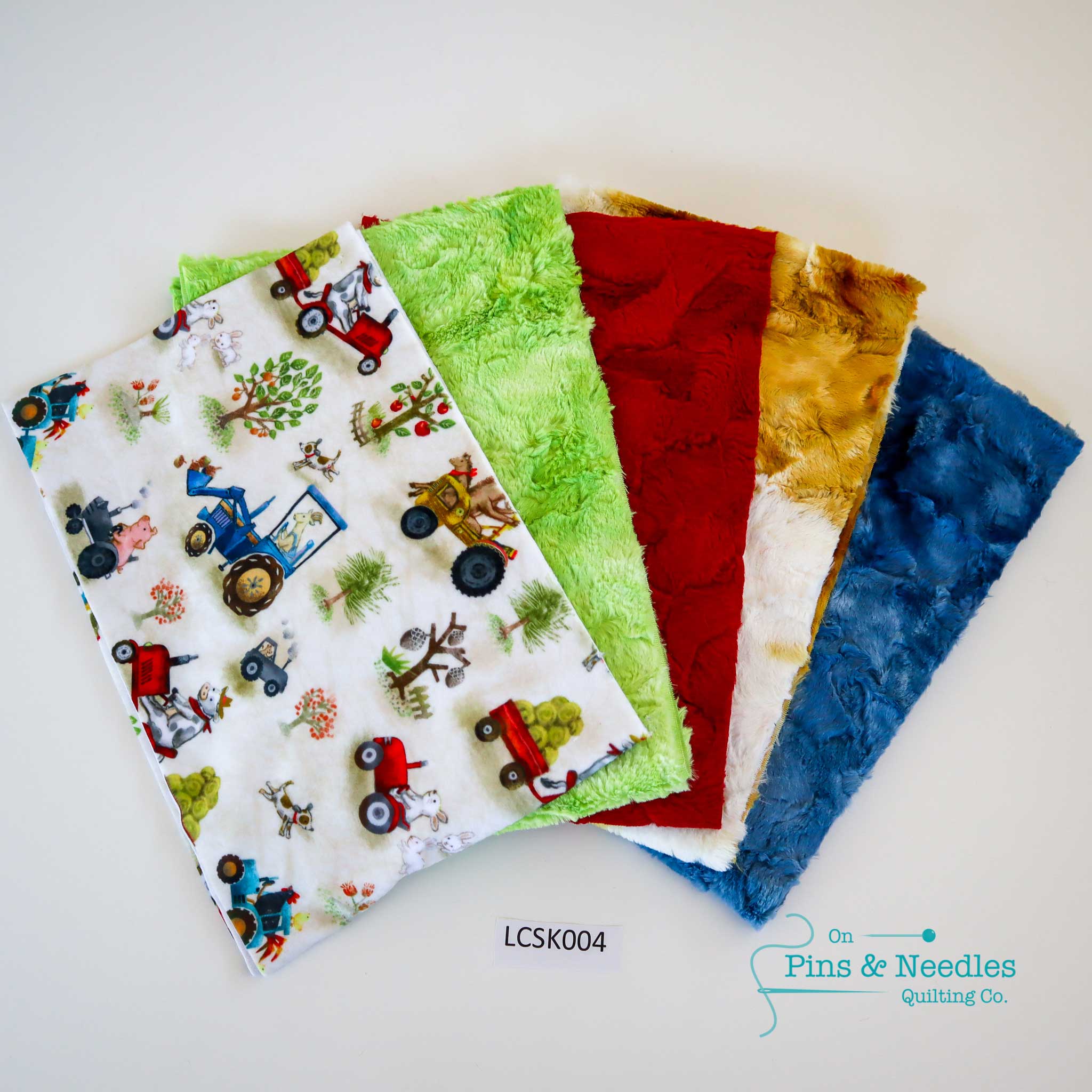 Limited Bundles 5 Pack of 10" x 60" Luxe Cuddle Strips - Shannon Fabrics - On Pins & Needles Quilting Co.