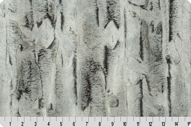 Shannon Fabrics 2 Yard Luxe Cuddle Cut Silver Fox Minky Fabric (60"x72") - On Pins & Needles Quilting Co.