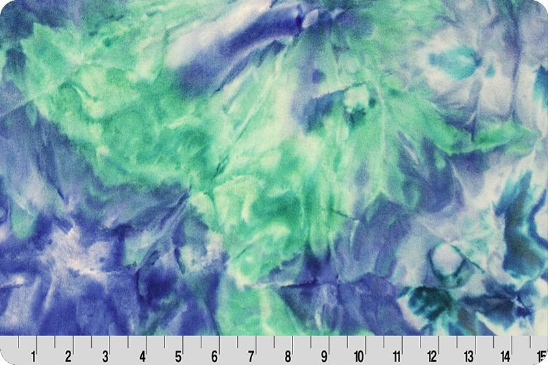 Shannon Fabrics Cuddle Tie Dye Tidal Wave Minky Fabric (PRICE PER 1/2 YARD) - On Pins & Needles Quilting Co.