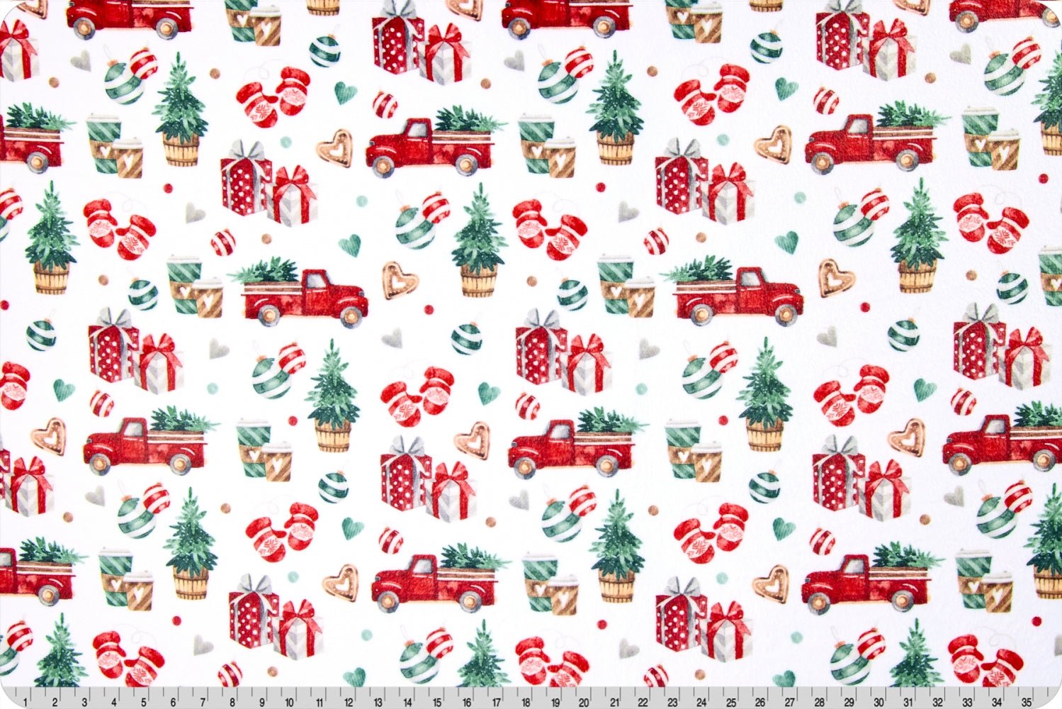 Shannon Fabrics Double-Sided Trucks Cloud Cuddle Multi Minky Fabric - On Pins & Needles Quilting Co.