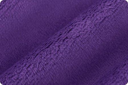 Shannon Fabrics Extra Wide 90" Solid Cuddle 3 Amethyst Minky Fabric (PRICE PER 1/2 YARD) - On Pins & Needles Quilting Co.