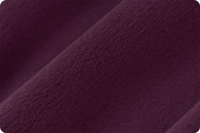 Shannon Fabrics Extra Wide 90" Solid Cuddle 3 Berry Minky Fabric (PRICE PER 1/2 YARD) - On Pins & Needles Quilting Co.