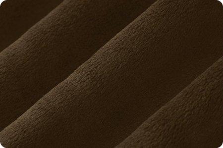 Shannon Fabrics Extra Wide 90" Solid Cuddle 3 Brown Minky Fabric (PRICE PER 1/2 YARD) - On Pins & Needles Quilting Co.