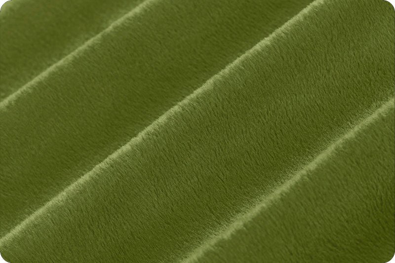 Shannon Fabrics Extra Wide 90" Solid Cuddle 3 Cactus Minky Fabric (PRICE PER 1/2 YARD) - On Pins & Needles Quilting Co.