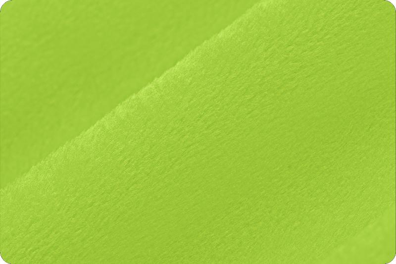 Shannon Fabrics Extra Wide 90" Solid Cuddle 3 Dark Lime Minky Fabric (PRICE PER 1/2 YARD) - On Pins & Needles Quilting Co.