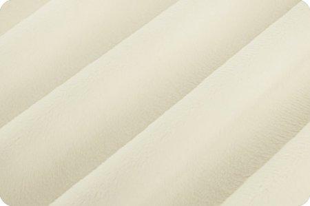 Shannon Fabrics Extra Wide 90" Solid Cuddle 3 Ivory Minky Fabric (PRICE PER 1/2 YARD) - On Pins & Needles Quilting Co.
