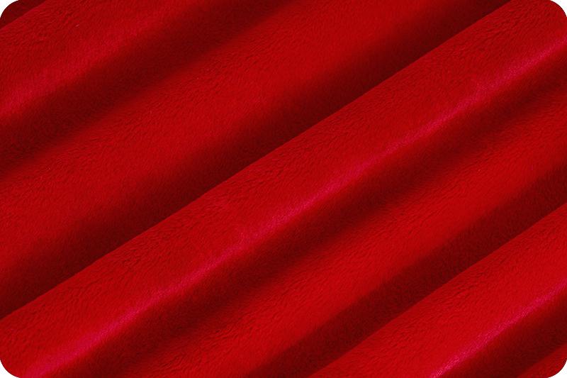 Shannon Fabrics Extra Wide 90" Solid Cuddle 3 Scarlet (PRICE PER 1/2 YARD) - On Pins & Needles Quilting Co.