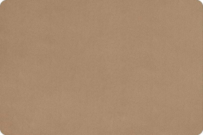 Shannon Fabrics Extra Wide 90" Solid Cuddle 3 Simply Taupe Minky Fabric - On Pins & Needles Quilting Co.