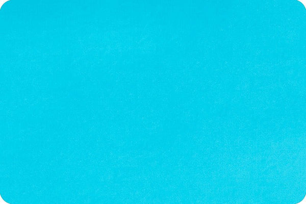 Dark Turquoise Minky Cuddle Solid Fabric | Howl Fabric