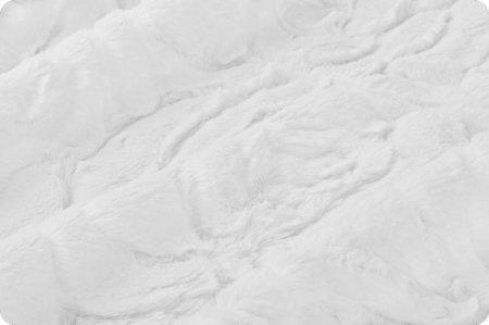 Shannon Fabrics Luxe Cuddle Demi Rose Snow Minky Fabric (PRICE PER 1/2 YARD) - On Pins & Needles Quilting Co.