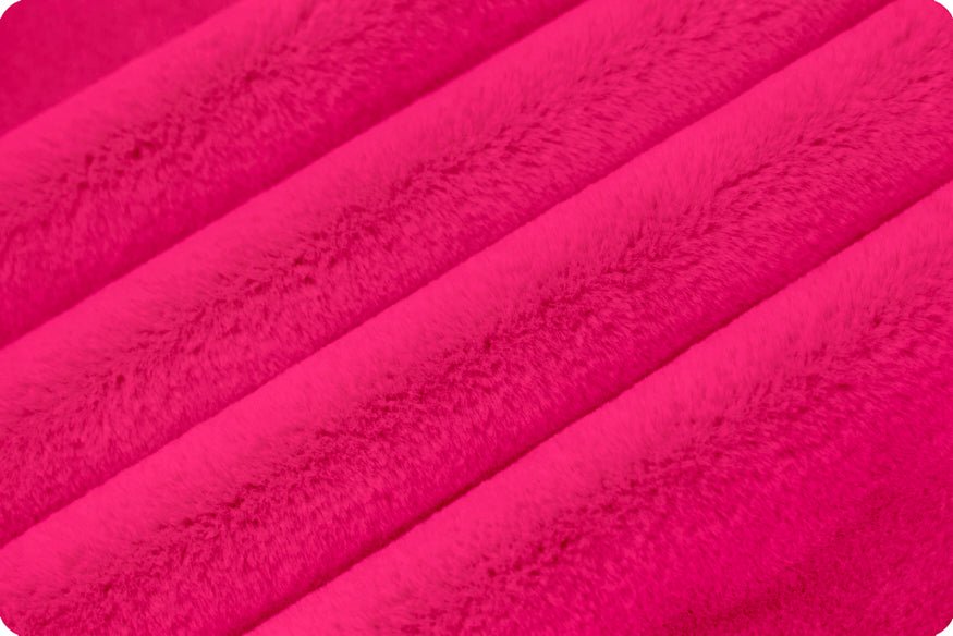 Shannon Fabrics Luxe Cuddle Encore Think Pink Minky Fabric - On Pins & Needles Quilting Co.