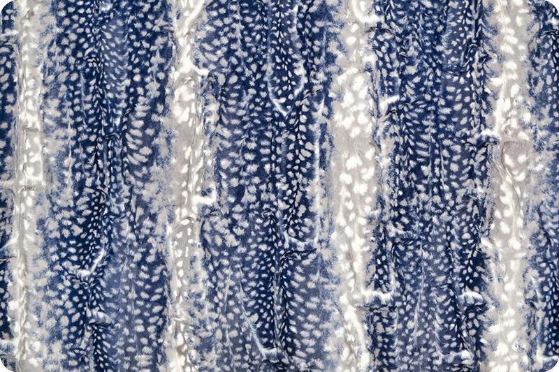 Smooth Minky Fabric - Navy / Yard Many Colors Available