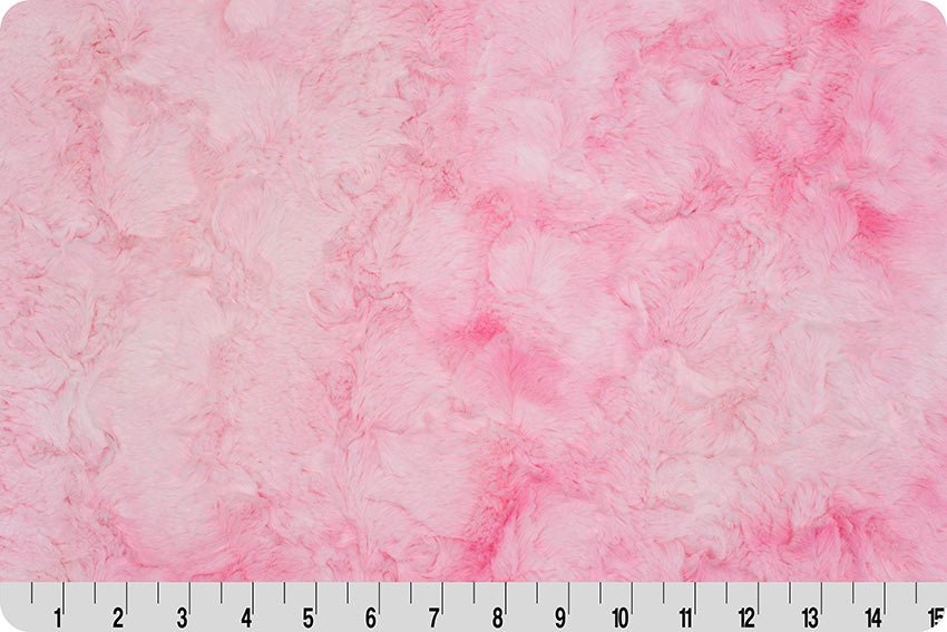 Shannon Fabrics Luxe Cuddle Galaxy Blush Minky Fabric - On Pins & Needles Quilting Co.