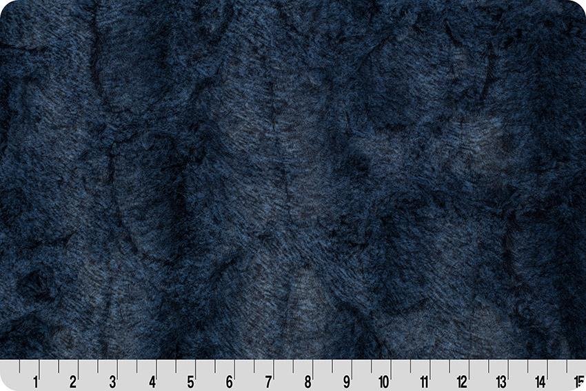 Shannon Fabrics Luxe Cuddle Heather Chambray Minky Fabric (PRICE PER 1/2 YARD) - On Pins & Needles Quilting Co.