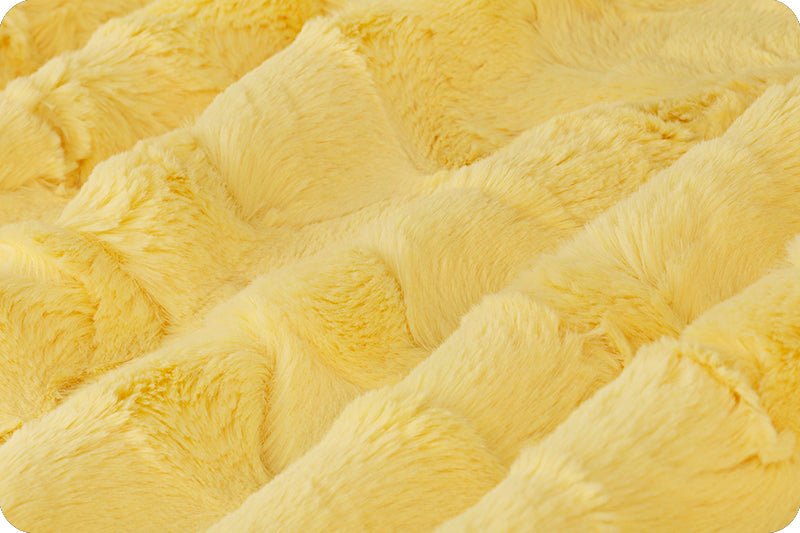 Shannon Fabrics Luxe Cuddle Hide Banana Minky Fabric - On Pins & Needles Quilting Co.