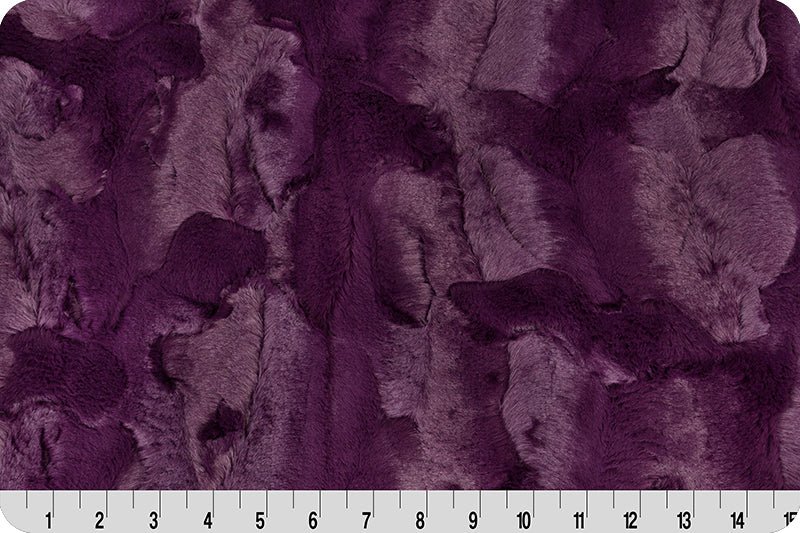 Shannon Fabrics Luxe Cuddle Hide Berry Minky Fabric - On Pins & Needles Quilting Co.