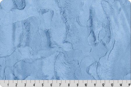 Shannon Fabrics Luxe Cuddle Hide Bluebell Minky Fabric (PRICE PER 1/2 YARD) - On Pins & Needles Quilting Co.