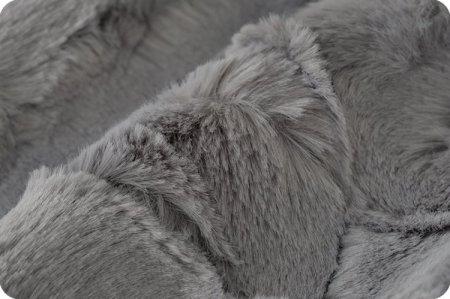 Shannon Fabrics Luxe Cuddle Hide Graphite Minky Fabric (PRICE PER 1/2 YARD) - On Pins & Needles Quilting Co.