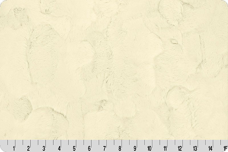 Shannon Fabrics Luxe Cuddle Hide Ivory Minky Fabric - On Pins & Needles Quilting Co.