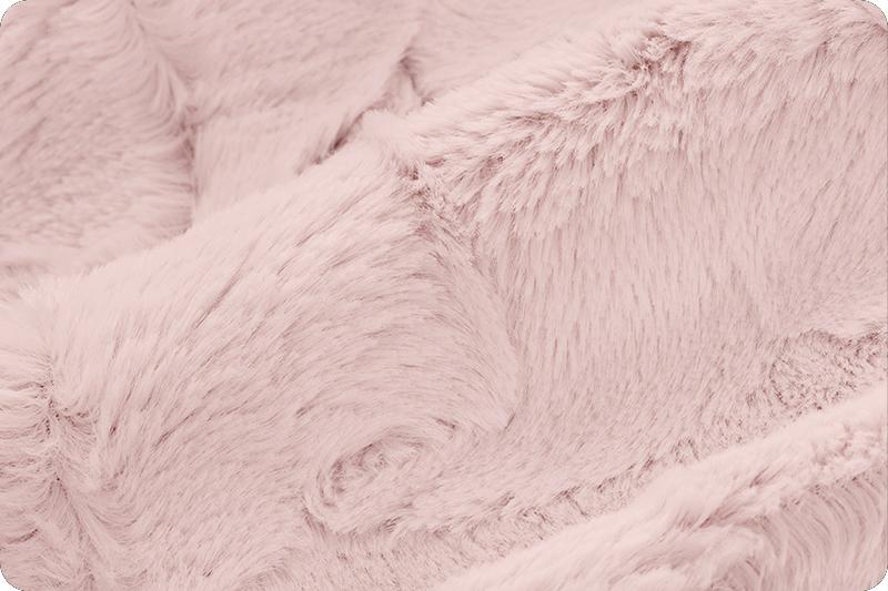 Shannon Fabrics Luxe Cuddle Hide Rosewater Minky Fabric 1 Yard
