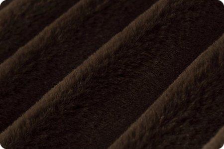 Shannon Fabrics Luxe Cuddle Seal Chocolate (PRICE PER 1/2 YARD) - On Pins & Needles Quilting Co.