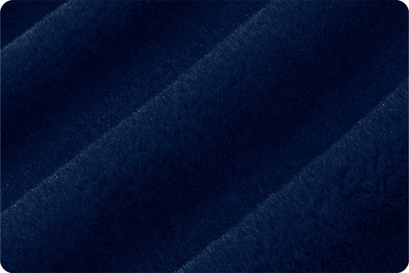 Shannon Fabrics Luxe Cuddle Seal Navy Minky Fabric - On Pins & Needles Quilting Co.