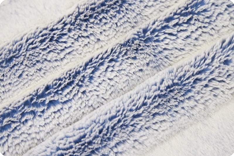 Shannon Fabrics Luxe Cuddle Snow Bunny Blue Fog Minky Fabric - On Pins & Needles Quilting Co.