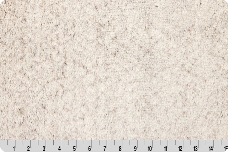 Shannon Fabrics Luxe Cuddle Snow Bunny Coconut Minky Fabric - On Pins & Needles Quilting Co.