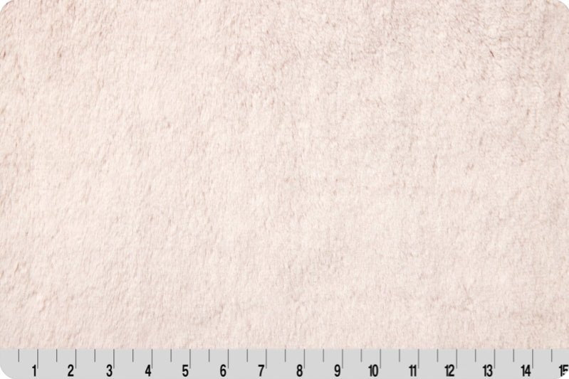 Shannon Fabrics Luxe Cuddle Snow Bunny Primrose Minky Fabric - On Pins & Needles Quilting Co.