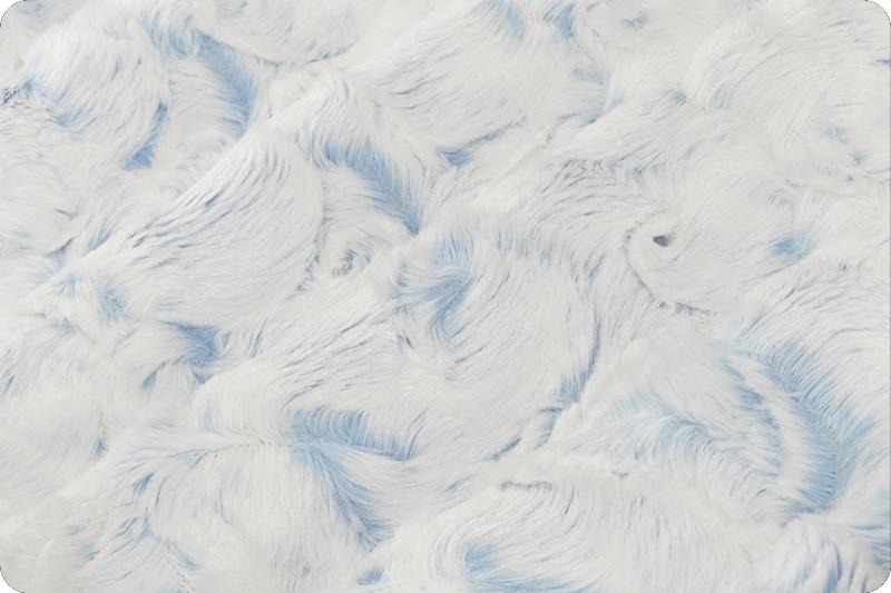Shannon Fabrics Luxe Cuddle Snowy Owl Sky Minky Fabric (PRICE PER 1/2 YARD) - On Pins & Needles Quilting Co.