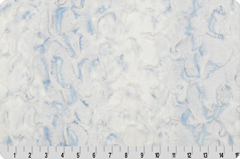 Shannon Fabrics Luxe Cuddle Snowy Owl Sky Minky Fabric (PRICE PER 1/2 YARD) - On Pins & Needles Quilting Co.