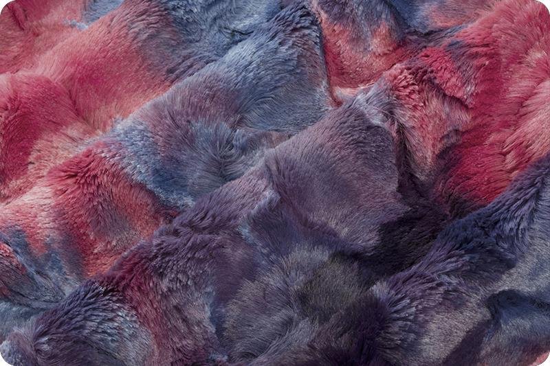 Shannon Fabrics Luxe Cuddle Sorbet Very Berry Minky Fabric (PRICE PER 1/2 YARD) - On Pins & Needles Quilting Co.
