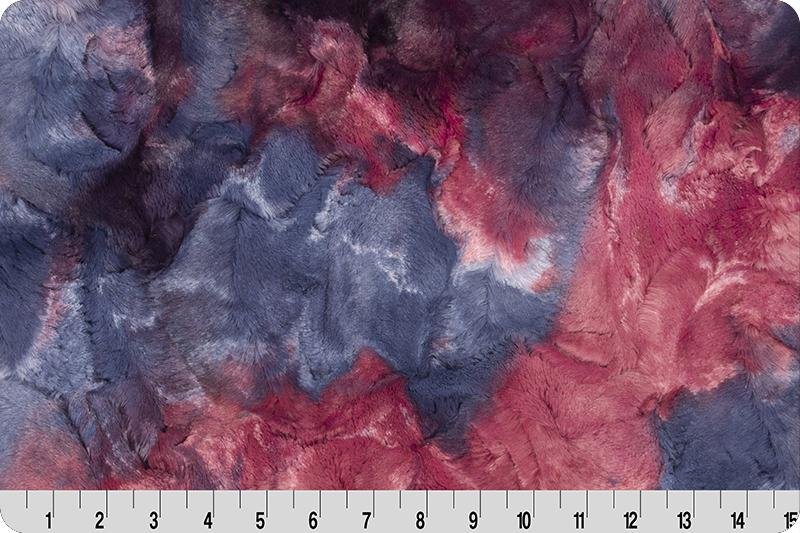 Shannon Fabrics Luxe Cuddle Sorbet Very Berry Minky Fabric (PRICE PER 1/2 YARD) - On Pins & Needles Quilting Co.