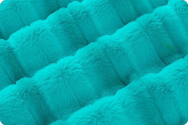 Shannon Fabrics Luxe Cuddle Vienna Teal Minky Fabric (PRICE PER 1/2 YARD) - On Pins & Needles Quilting Co.