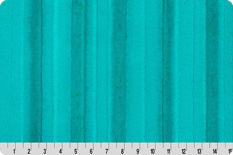 Shannon Fabrics Luxe Cuddle Vienna Teal Minky Fabric (PRICE PER 1/2 YARD) - On Pins & Needles Quilting Co.