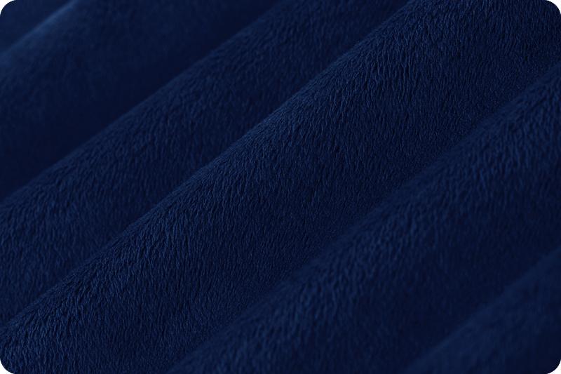 Shannon Fabrics Solid Cuddle 3 Navy (PRICE PER 1/2 YARD) - On Pins & Needles Quilting Co.