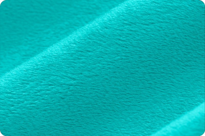 Shannon Fabrics Solid Cuddle 3 Teal Minky Fabric - On Pins & Needles Quilting Co.