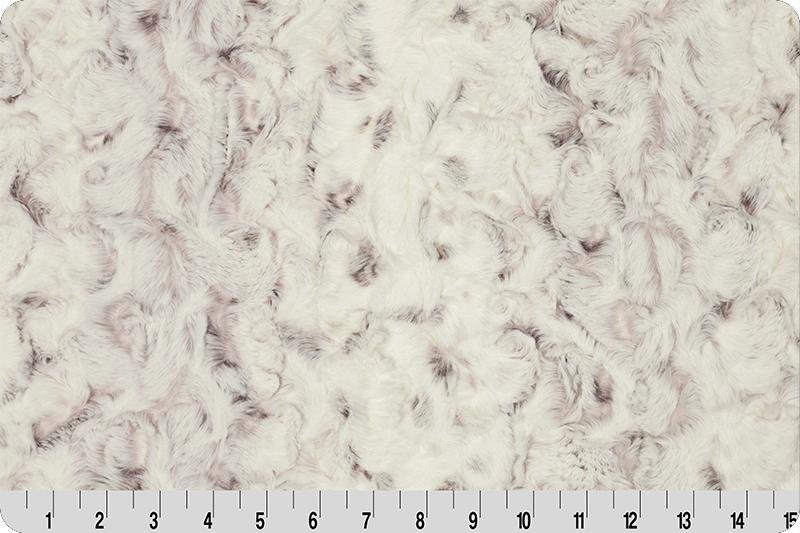 Shannon Luxe Cuddle Snowy Owl Elderberry Minky Fabric (PRICE PER 1/2 YARD) - On Pins & Needles Quilting Co.