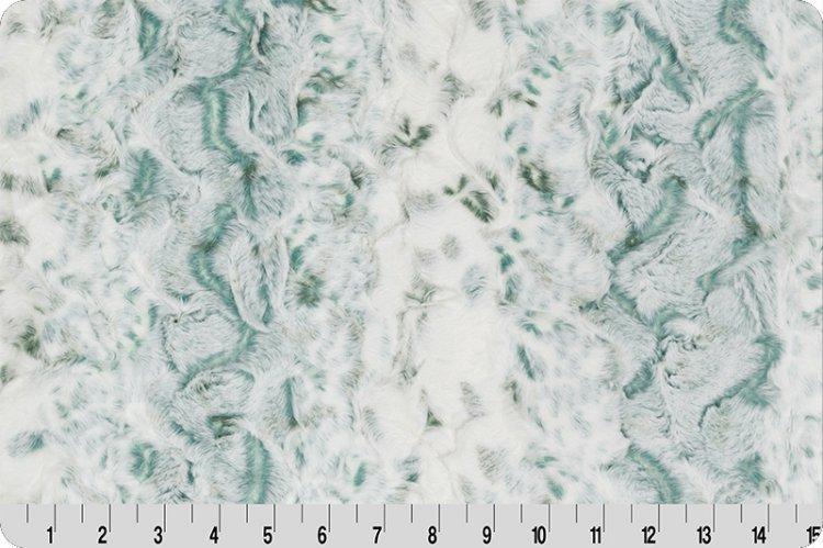 Shannon Luxe Cuddle Snowy Owl Mallard Minky Fabric (PRICE PER 1/2 YARD) - On Pins & Needles Quilting Co.