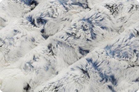 Shannon Luxe Cuddle Snowy Owl Navy Minky Fabric (PRICE PER 1/2 YARD) - On Pins & Needles Quilting Co.