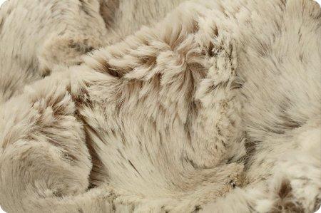 Shannon Luxe Cuddle Wild Rabbit Sand/Shell Minky Fabric (PRICE PER 1/2 YARD) - On Pins & Needles Quilting Co.